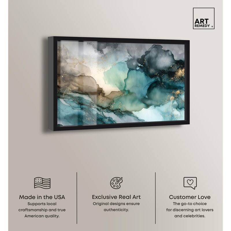 Veiled Inlet Shadowbox by Art Remedy