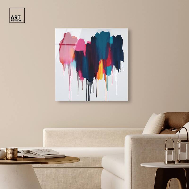 Glacier Color Glide Acrylic by Art Remedy, Ready to Hang