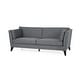 preview thumbnail 12 of 11, Bryford Contemporary 3 Seater Fabric Sofa by Christopher Knight Home