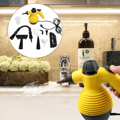 Multifunctional Handheld Pressurized Steam Cleaner with 9-Piece Accessory Set,Steam Cleaning