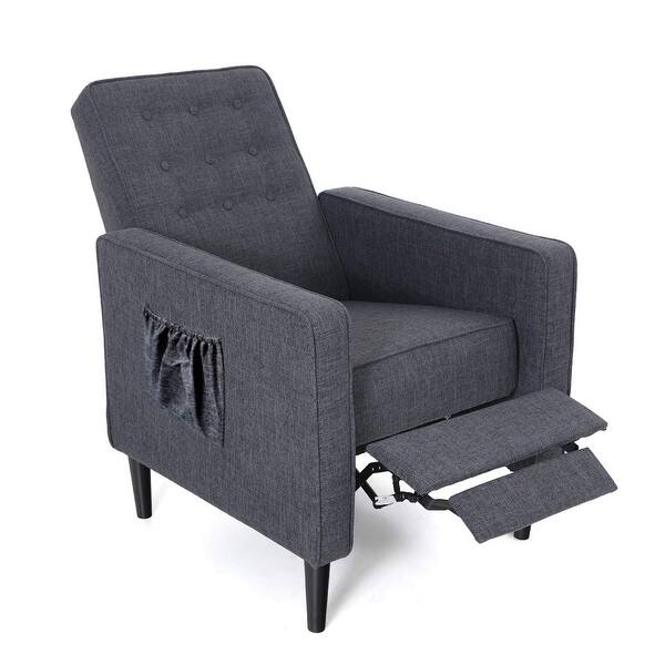 Alpha Home Recliner Chair For Elderly Reclining Wing Back Sofa For Living Room Fabric Upholstered Single Lounge Glider Chair Overstock 31979608