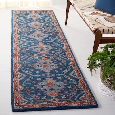 SAFAVIEH Handmade Heritage Somer Traditional Oriental Wool Rug