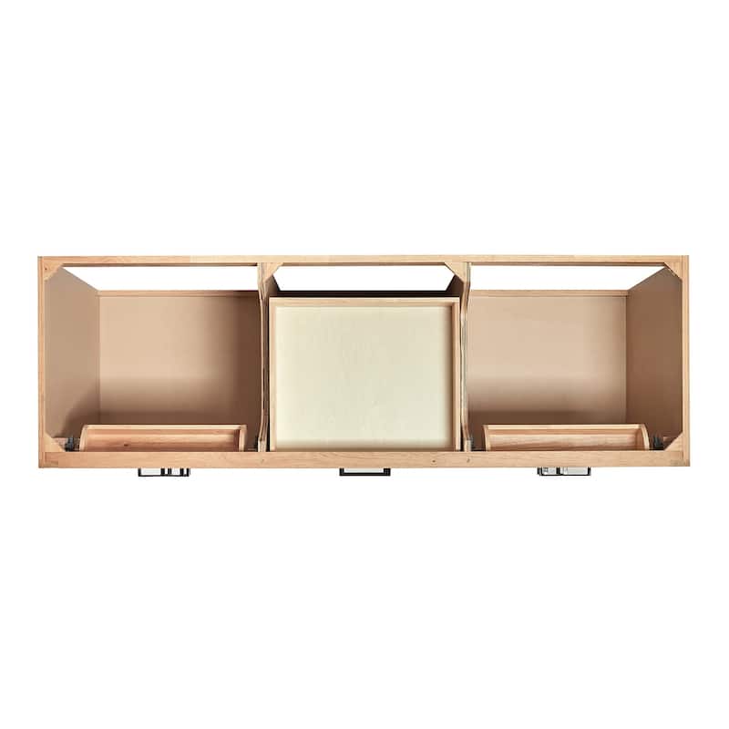 Ariel T067DWQOVO Hepburn 67" Free Standing Double Basin Vanity Set