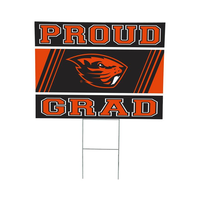 Oregon State University 24" x 18" Graduation Coroplast Outdoor Yard Sign
