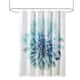 Madison Park Quinn Printed Floral Cotton Shower Curtain