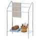 preview thumbnail 4 of 2, 3 Tier Towel Rail With Bottom Storage Rack