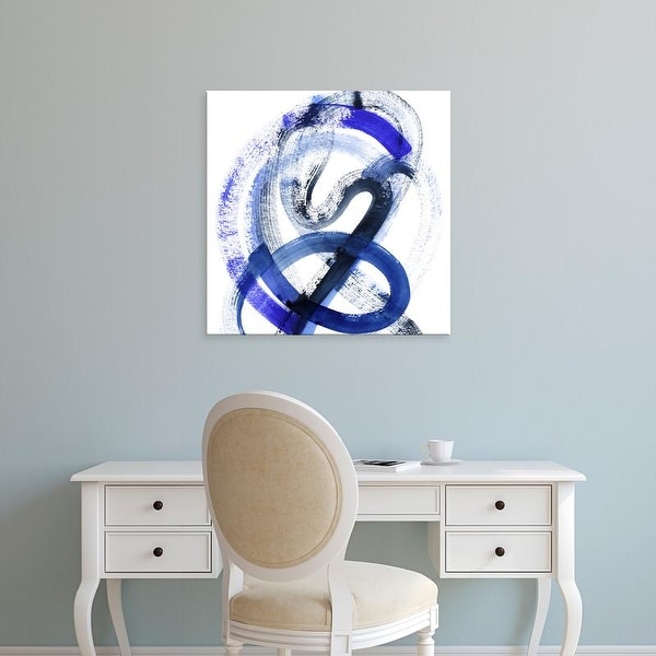 Easy Art Prints Grace Popp's 'Blue Kinesis III' Premium Canvas Art
