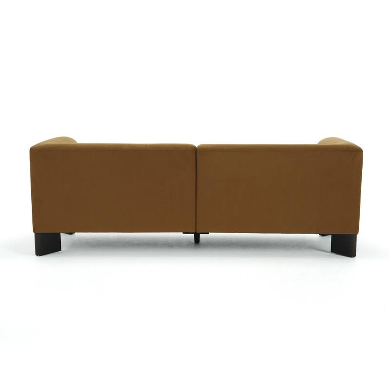 Upholstered Oversized Sofa Loveseat Set of 2
