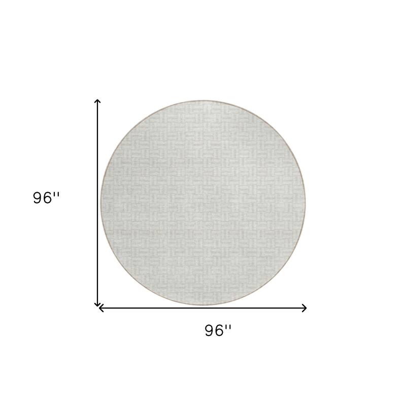 HomeRoots Geometric Transitional Rectangle Outdoor Rug