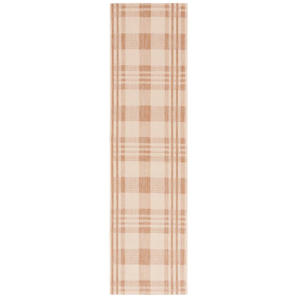 SAFAVIEH Courtyard Oriole Plaid Indoor/ Outdoor Waterproof Patio Backyard.