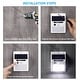 preview thumbnail 10 of 20, 2 Pack LED Solar Security Light with Motion Sensor, Outdoor Flood Wall Sconce