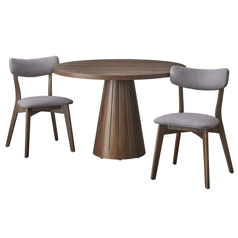 Lifestorey Cari Solid Wood Dining Chair (Set of 2)