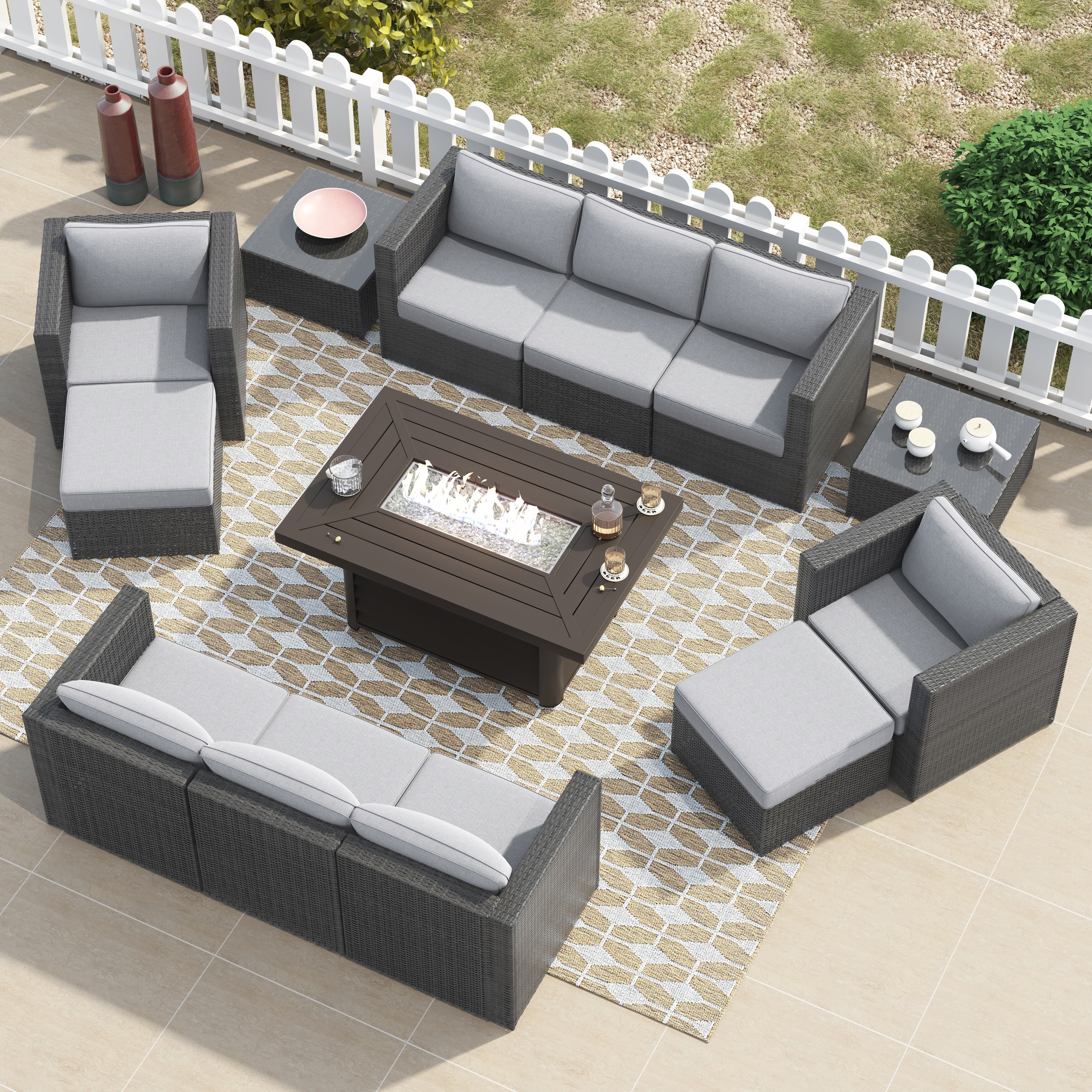Corvus trey outdoor 6 piece new arrivals