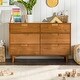preview thumbnail 51 of 84, Middlebrook Gammelstaden Mid-Century Solid Wood 6-Drawer Dresser