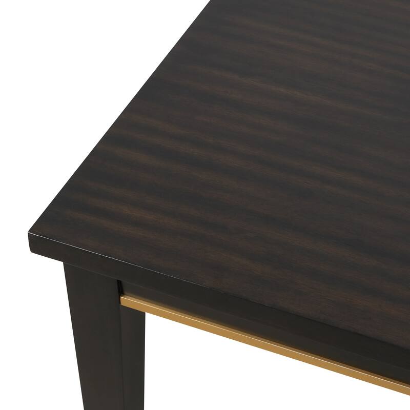 Furniture of America Nyx Modern Espresso 72-inch Wood Dining Table