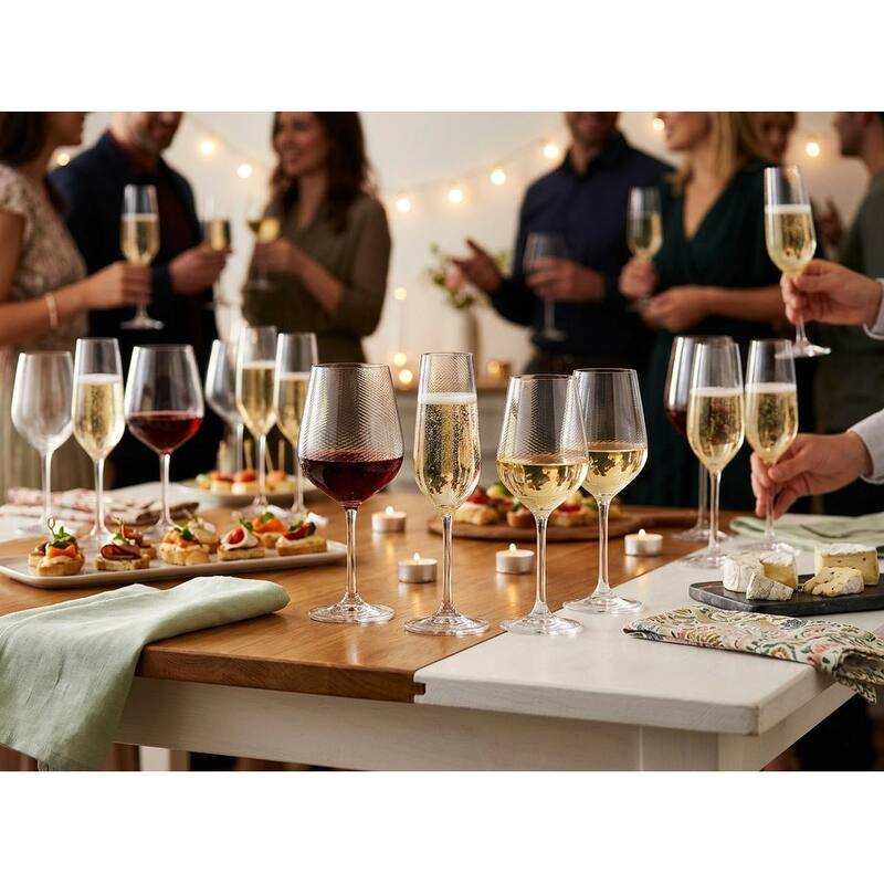 Red Vanilla Tyto Red Wine Glasses Set of 6