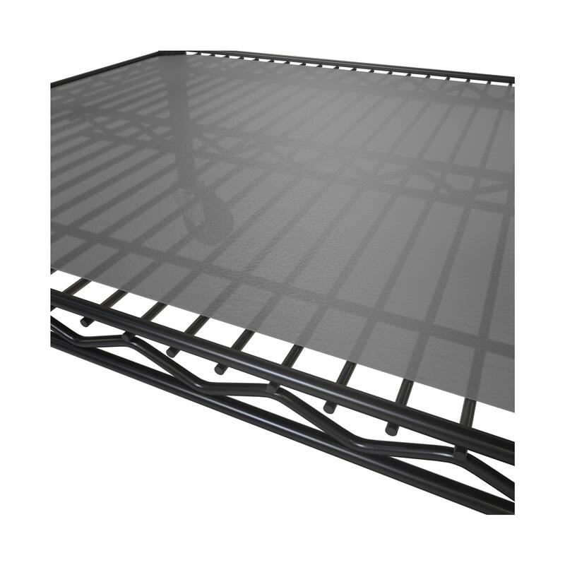 Seville Classics UltraDurable 6-Tier NSF Steel Shelving with Shelf Liners