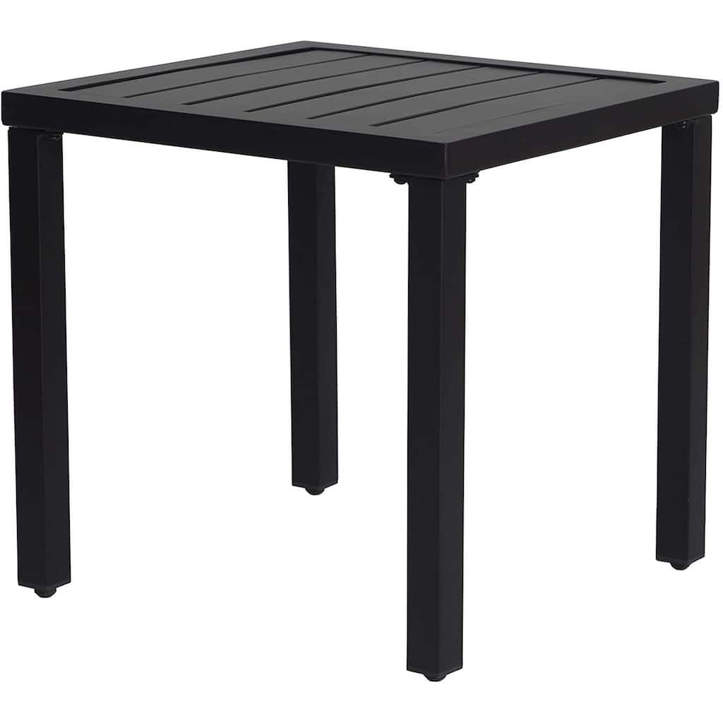 Kozyard Modern Classic Outdoor 18"x18" Patio Side Table