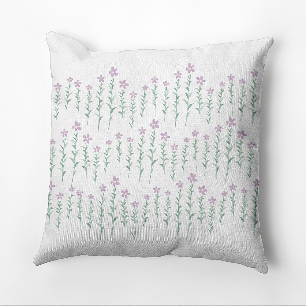 Periwinkle Stripe Outdoor Pillow