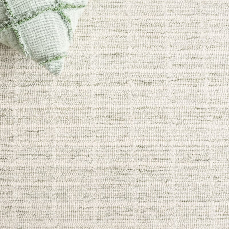 SAFAVIEH Handmade Ebony Peigi Contemporary Wool Rug