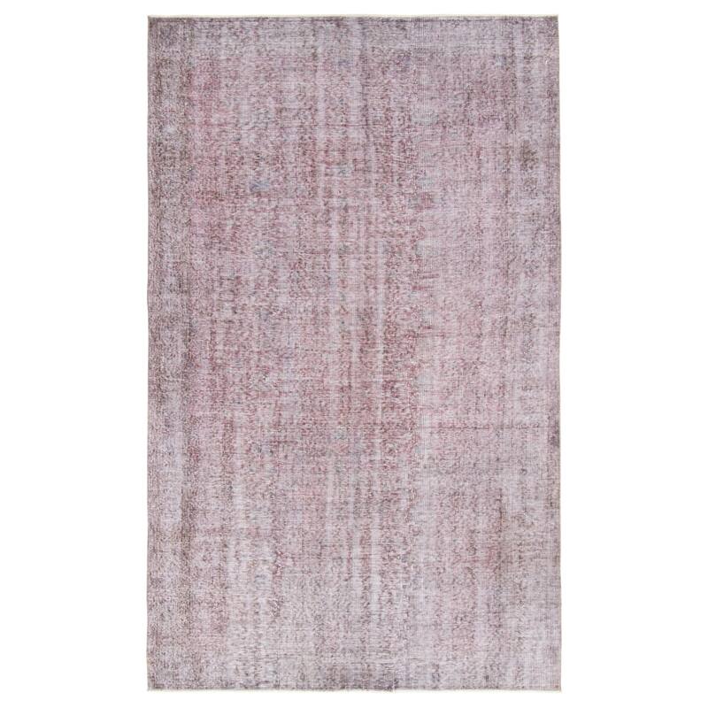 ECARPETGALLERY Hand-knotted Color Transition Grey, Brown Wool Rug - 5'4 x 8'4 - Grey/ Light Brown - 5'4 x 8'4