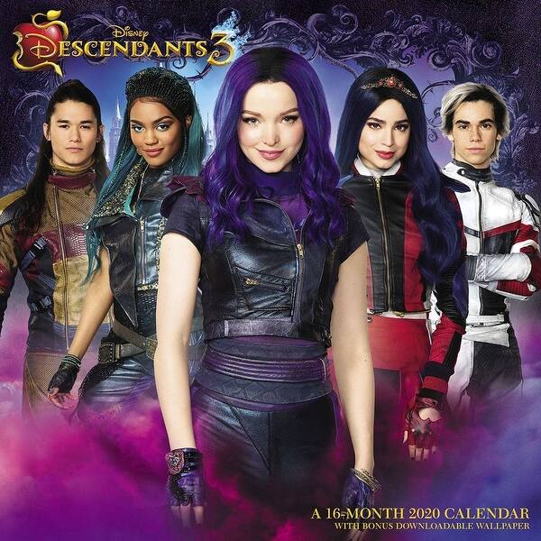 Shop Calendars Descendants 3 Wall Calendar Suitable For Pen And