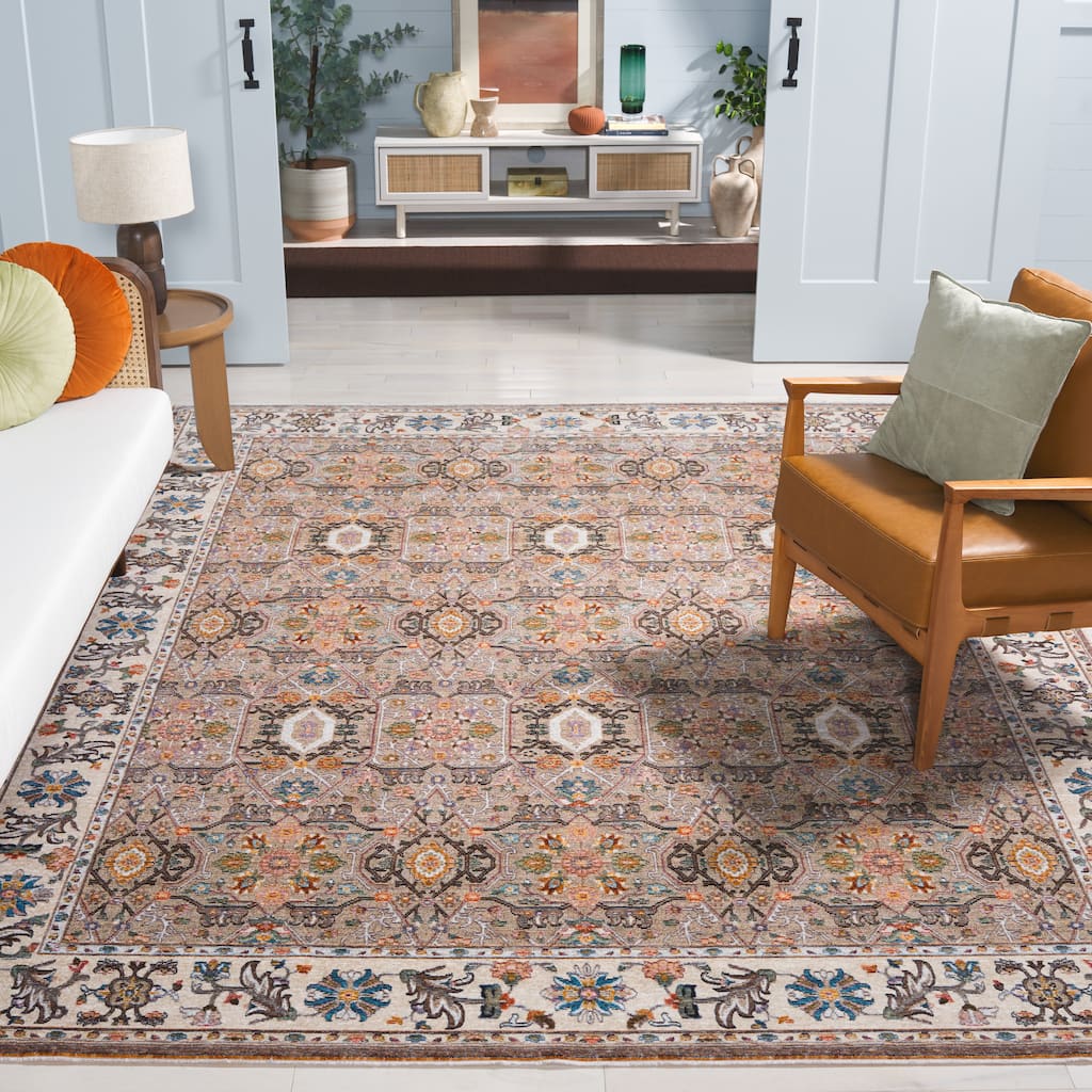 SAFAVIEH Crimson Nouha Oriental Rug