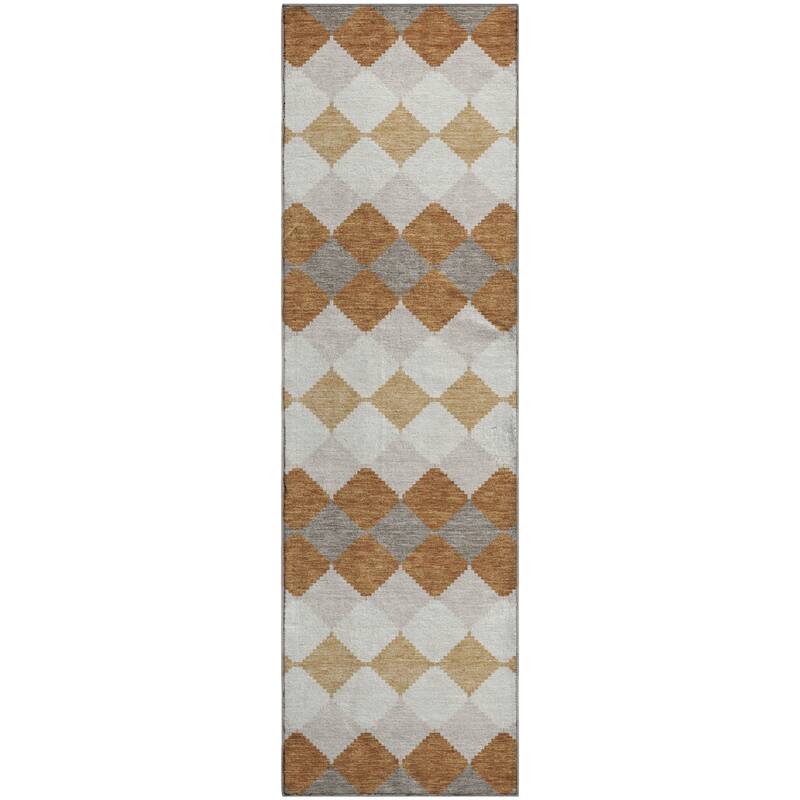 Premium Washable Super Soft Diamond Modern Mayfield Rug