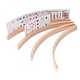 preview thumbnail 1 of 4, GSE™ Set of 4 Playing Cards Holders, 17.5" Wooden Curved Playing Card Racks for Kids, Adults and Seniors