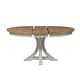 preview thumbnail 7 of 10, Farmhouse Reimagined Antique White Pedestal Table