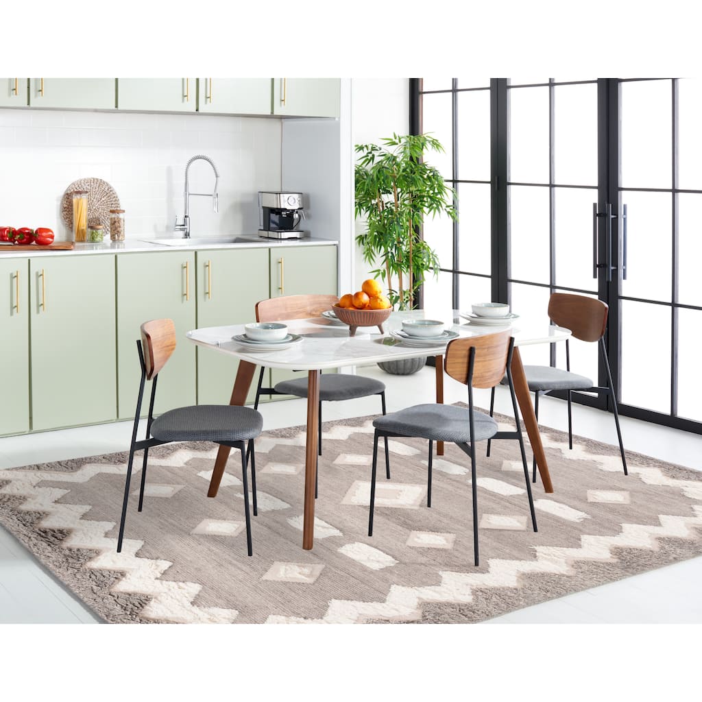 SAFAVIEH Handmade Kenya Latife Moroccan Wool Rug