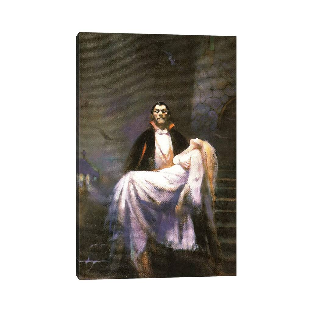 iCanvas "Dracula's Bride" by Frank Frazetta Canvas Print
