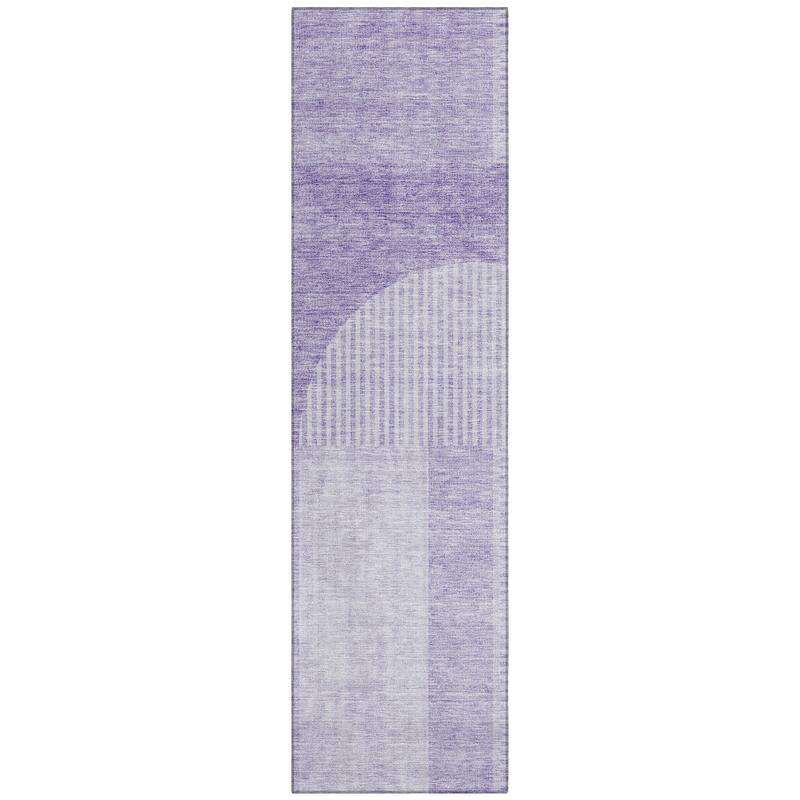 Machine Washable Indoor/ Outdoor Chantille Modern Deco Rug