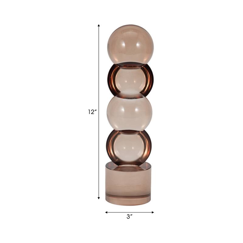 Sagebrook Home Marcela Large Crystal Statuary, 12"H