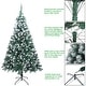 preview thumbnail 14 of 14, 7FT Spray White PVC Christmas Tree 870 Branches for Holiday Decoration