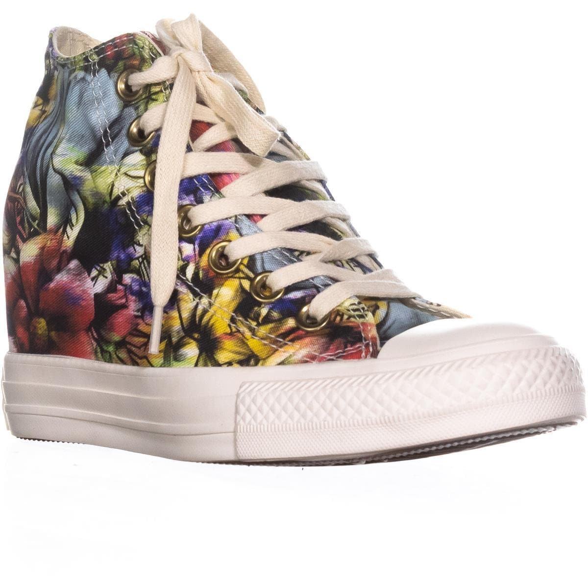 converse chuck taylor lux mid wedges