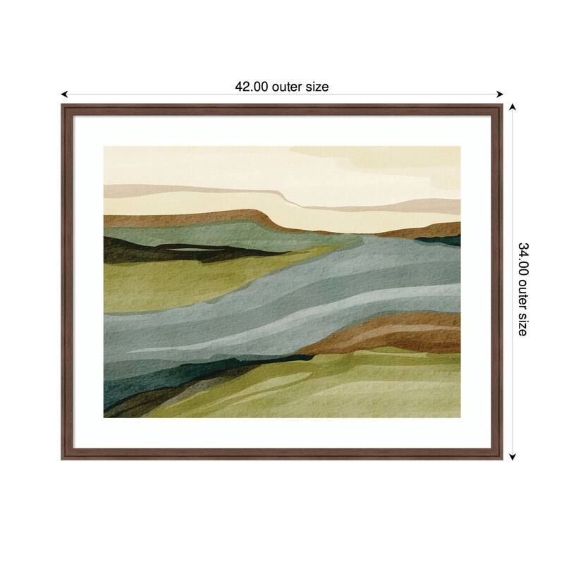 Kate and Laurel Natures Charm l by Nikita Jariwala Framed Wall Art Print