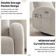 preview thumbnail 18 of 57, Power Swivel Rocker Glider Nursery Recliner with USB Port