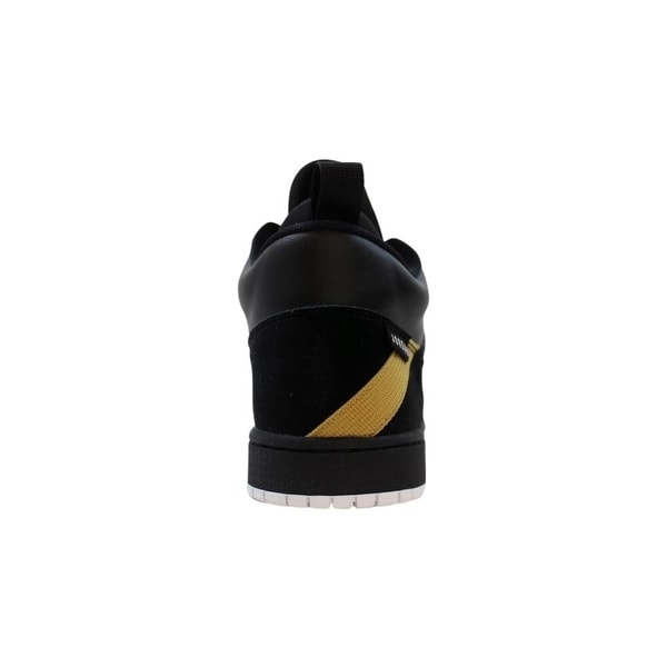 jordan fadeaway black and gold