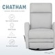preview thumbnail 10 of 16, Dream On me Chatham Basic Nursery Rocking Glider