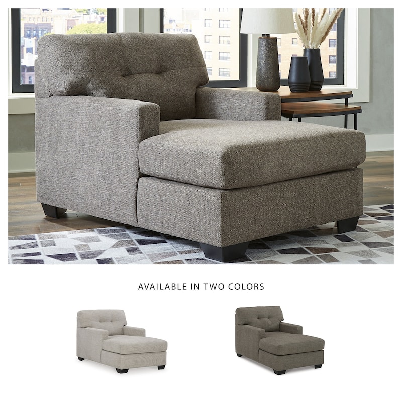Signature Design by Ashley Mahoney Chaise - 35"W x 62"D x 37"H