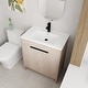 preview thumbnail 50 of 54, BNK 24''/30''/36'' Bathroom Vanity With Sink, Freestanding Bathroom Vanity with 2 Soft Close Doors and 1 Shelf