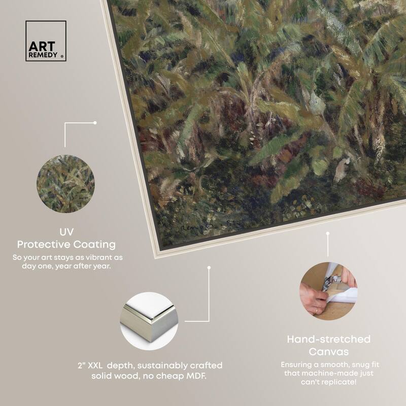 Field of Banana Trees Canvas by Art Remedy