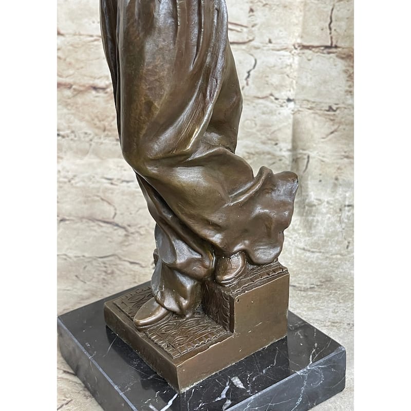 Middle Eastern Arabian Persian Dancer Girl Princess Bronze Statue Sculpture Original Art