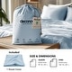 preview thumbnail 26 of 38, Deconovo Bamboo Fiber Satin Bedding Collection Duvet Cover (1 Piece) or Sheet Set (4 Piece)