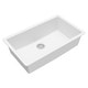 preview thumbnail 8 of 15, Karran Undermount 32.5 in. Large Single Bowl Quartz Kitchen Sink