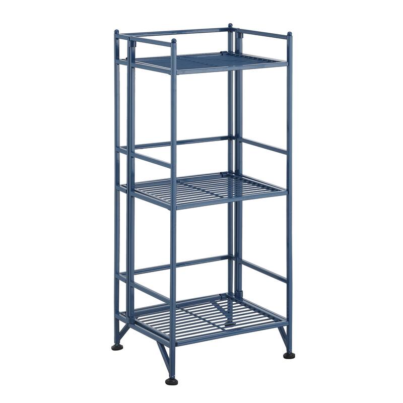 Convenience Concepts Xtra Storage 3 Tier Folding Metal Shelf