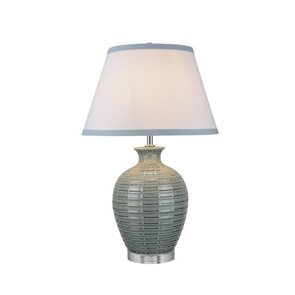 wide base table lamps