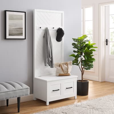Kayce Hall Tree - 19"d x 30"w x 70.25'h