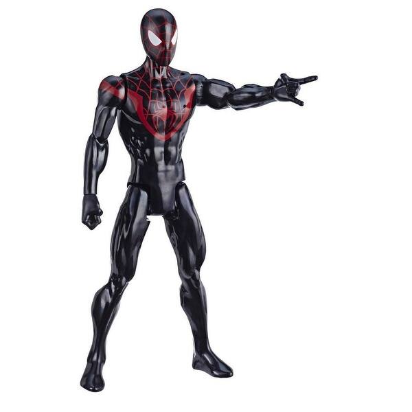 Shop Marvel Spider Man Titan Hero Series Miles Morales 12 Inch Scale Super Hero Action Figure Toy Overstock 30488288